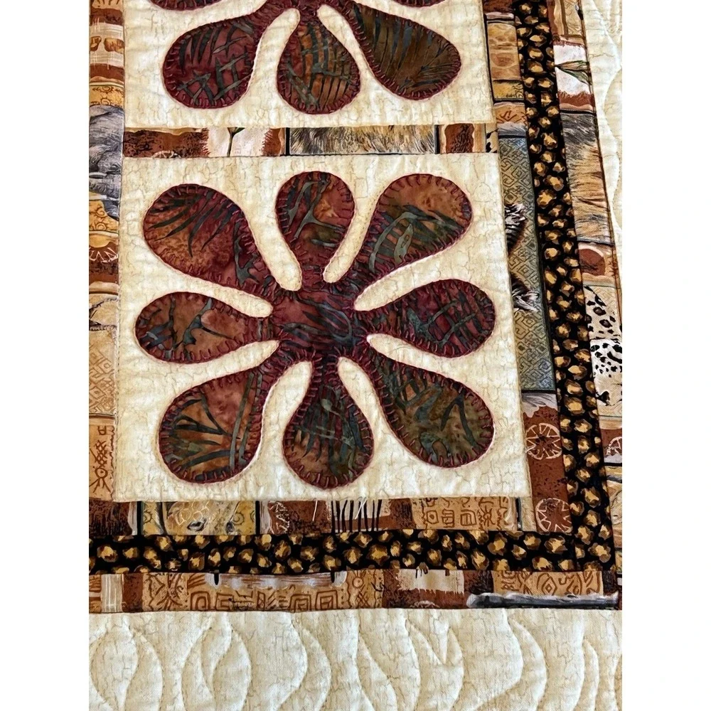 Quilt- African Safari Theme Handmade‎ 90